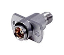 HUBER+SUHNER 37_BMA-SMA-50-1/1--_UE 37_BMA-SMA-50-1/1--_UE RF / Coaxial Adapter BMA Jack SMA Straight Panel 50 ohm