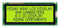 MIDAS MC42008A6W-SPTLY Alphanumeric LCD, 20 x 4, Black on Yellow / Green, 5V, Parallel, English, Japanese, Transflective