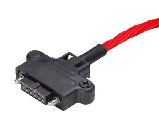 Harwin M80-9411242 M80-9411242 Rectangular Connector Datamate J-Tek M80 12 Contacts Receptacle 2 mm Crimp Row