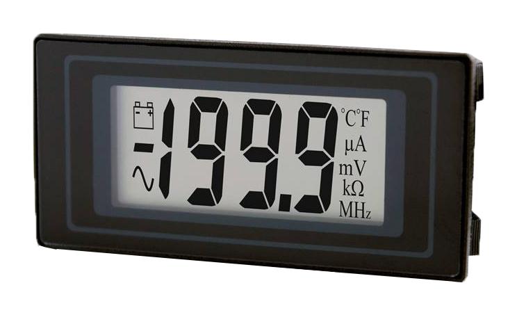 Lascar DPM 500 Digital Panel Meter 3-1/2 Digits DC Voltage 0mV to 200mV