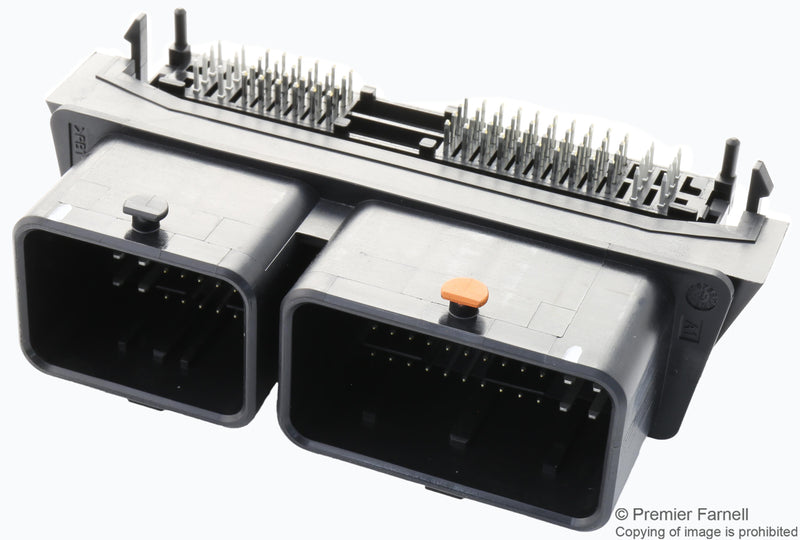 MOLEX 502225-0801 Wire-To-Board Connector, Hybrid, 80 Contacts, Header, CMC 502225 Series, Through Hole, 4 Rows