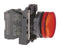 SCHNEIDER ELECTRIC XB5AVM4 LED Panel Mount Indicator, Red, 240 VAC, 22 mm, IP66, NEMA 4X, NEMA 13