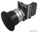 SCHNEIDER ELECTRIC XB4BC21 Industrial Pushbutton Switch, Harmony XB4 Series, SPST-NO, Momentary Spring Return, Screw Clamp