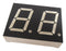 MULTICOMP LD0805GWK 7 Segment LED Display, Green, 20 mA, 2.2 V, 2.3 mcd, 2, 20.3 mm