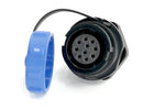 Multicomp PRO MP007662 MP007662 Circular Connector w/ Cap MP SY17 Panel Mount Receptacle 10 Contacts Solder Socket Bayonet