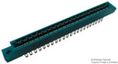 EDAC 307-044-500-202 Connector, 307 Series, Card Edge, 44 Contacts, Receptacle, 3.96 mm, Through Hole