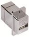 L-COM AL-ECF504-AB USB Adaptor, USB Type A Receptacle, USB Type B Receptacle, USB 2.0