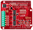 INFINEON 24VSHIELDBTT6030TOBO1 24V Protected Switch Shield, Dual Channel, 32mR, BTT6030-2EKA and BTT6020-1EKA for Arduino
