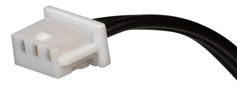 MOLEX 15134-0300 Mains Power Cord, 3Pos, PicoBlade Crimp Socket, PicoBlade Crimp Socket, 2 ", 50 mm, Black