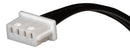 MOLEX 15134-0402 Mains Power Cord, 4Pos, PicoBlade Crimp Socket, PicoBlade Crimp Socket, 5.9 ", 150 mm, Black