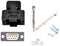 FCT - A MOLEX COMPANY FKH1-09SA-5939 Standard D Sub Connector, 9 Contacts, Receptacle, DE, FKH Series