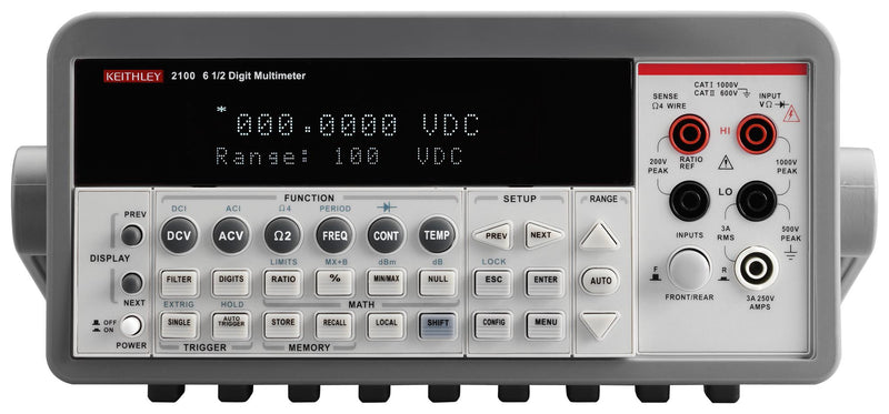 KEITHLEY 2100/220 MULTIMETER, USB, 6.5 DIGIT, 1 YEAR