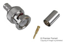 AMPHENOL RF 112533 RF / Coaxial Connector, BNC Coaxial, Straight Plug, Crimp, 50 ohm, RG8X, Belden 9258, LMR-240
