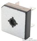 MULTICOMP GBPC2506+ Bridge Rectifier Diode, Single, 600 V, 25 A, Module, 1.1 V, 4 Pins