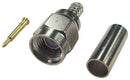 MULTICOMP MC001465 RF / Coaxial Connector, SMA Coaxial, Straight Plug, Crimp, Brass