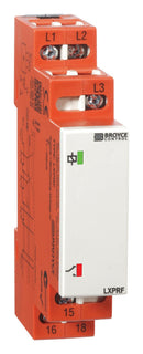 BROYCE CONTROL LXPRF 400V Voltage Monitoring Relay, SPDT, 8 A, DIN Rail, 250 V, Screw