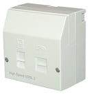 TUK AAVNTECC High Speed Centralised Filter with VDSL2 and NTE5A Telephone Splitter Sockets