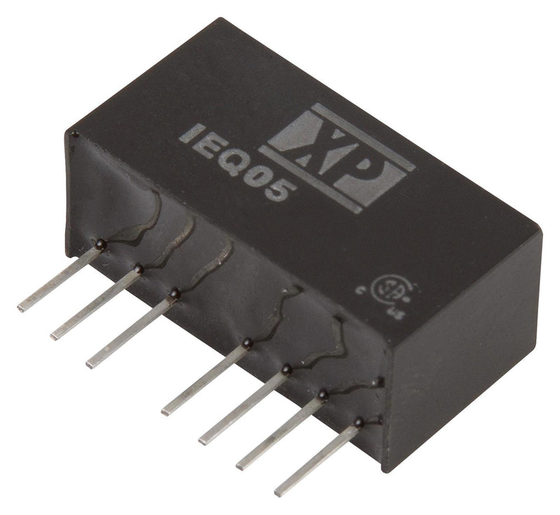 XP POWER IEQ0524S05 Isolated Board Mount DC/DC Converter, 1 Output, 5 W, 5 V, 1 A