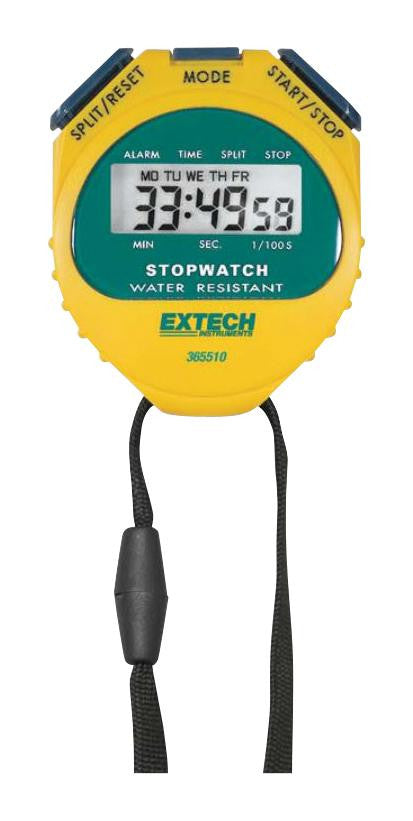 EXTECH INSTRUMENTS 365510 DIGITAL STOPWATCH/CLOCK, 12/24 HR