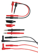 EXTECH INSTRUMENTS TL809 Test Lead / Probe Kit, Leads, Allligator Clips, Banana Plug Tip, Plunger Mini-Hook & Probe Handles