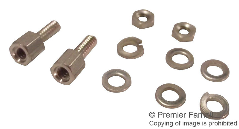 MH CONNECTORS DJF-14 D Sub Screwlock / Slidelock, DFJ Series, 14 mm, 4-40 UNC