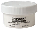 Chip Quik SMD291AX50T3 SMD291AX50T3 Solder Paste Synthetic No Clean 183 &Acirc;&deg;C 63 37 Sn Pb 50G