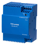 TDK-LAMBDA DRL-100-24-1 AC/DC DIN Rail Power Supply (PSU), 1 Output, 100.8 W, 24 V, 4.2 A