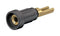Staubli 23.1010-21 23.1010-21 Banana Test Connector Receptacle Panel Mount 20 A 60 V Gold Plated Contacts Black
