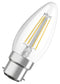 Ledvance 4058075437166 LED Light Bulb Filament Candle B22d Warm White 2700 K Not Dimmable 300&deg; New