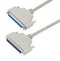 L-COM CSMN37MF-10 Computer Cable D Subminiature Plug 37 Way Socket 10 ft 3.05 m Grey New