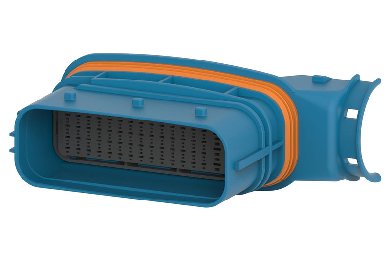 TE Connectivity 3-1718324-1 Automotive Connector Housing Blue Leavyseal Plug 62 Ways