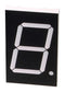 FORGE FN1-1001W4SM00BW 7 Segment LED Display, White, 20 mA, 7.6 V, 1.16 cd, 1, 25 mm