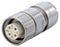 HUMMEL 7.810.500.000 Sensor Connector, M16, Straight, Receptacle Housing, M16, Receptacle, Straight Cable Mount