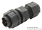 AMPHENOL LTW BD-03BFMA-LL7001 Circular Connector, Standard (B) Series, Cable Mount Receptacle, 3 Contacts, Solder Pin, Bayonet
