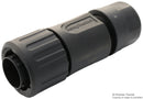 AMPHENOL SINE/TUCHEL RTS6BS12N8P03 Circular Connector, Waterproof, ecomate Aquarius Series, Straight Plug, 8 Contacts