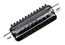 AMPHENOL COMMERCIAL PRODUCTS L717SDB25P Standard D Sub Connector, 25 Contacts, Plug, DB, SD Series, Steel Body, Solder