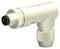 TE CONNECTIVITY T4013019031-000 Sensor Connector, M8, Plug, 3 Contacts, Screw Pin, Right Angle Cable Mount