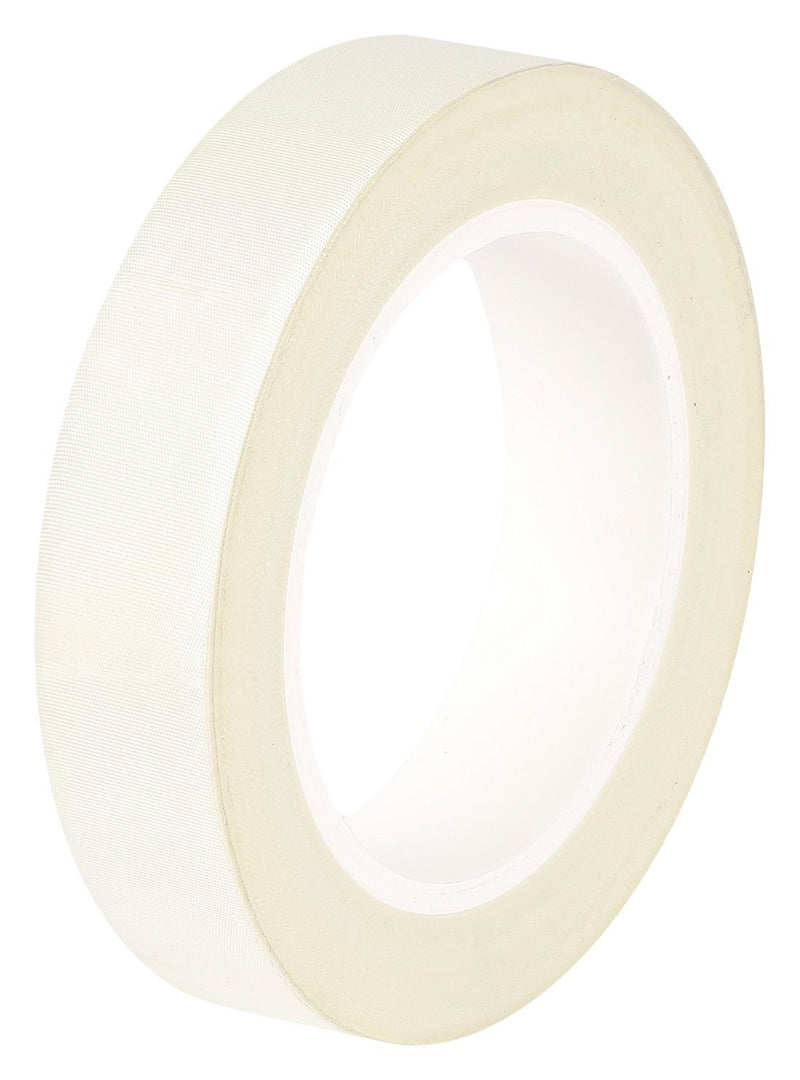 ADVANCE TAPES AT4001 WHITE 55M X 19MM Tape, Class B 130 Deg C, General Purpose, Glass Cloth, 19 mm, 0.74 ", 55 m, 180.45 ft