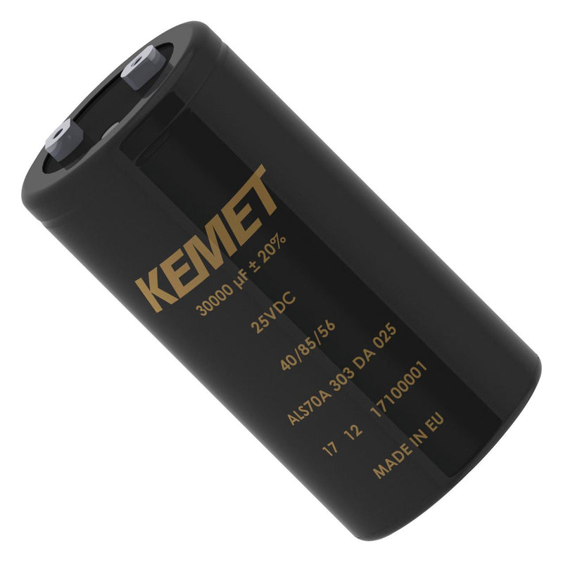 KEMET ALS70A103NP350 Electrolytic Capacitor, 10000 &micro;F, 350 V, ALS70 Series, &plusmn; 20%, Screw, 77 mm