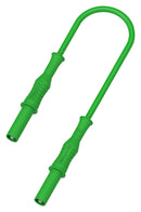 TENMA 76-1404 4MM BANANA PLUG TO PLUG LEAD, GRN, 1.5M