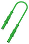 TENMA 76-1404 4MM BANANA PLUG TO PLUG LEAD, GRN, 1.5M