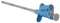 TENMA 76-1564 PINCER CLIP W/ 4MM BANANA JACK, BLUE