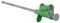 TENMA 76-1566 PINCER CLIP W/ 4MM BANANA JACK, GREEN