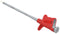 TENMA 76-064 HOOK CLIP W/ 4MM FEMALE BANANA JACK, RED