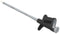 TENMA 76-065 HOOK CLIP W/ 4MM FEMALE BANANA JACK, BLK