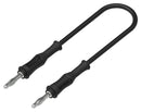 TENMA 76-096 MALE MALE PATCHCORD D4-50CM-PVC BLACK