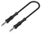 TENMA 76-096 MALE MALE PATCHCORD D4-50CM-PVC BLACK