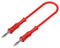 TENMA 76-095 MALE MALE PATCHCORD D4-25CM-PVC RED