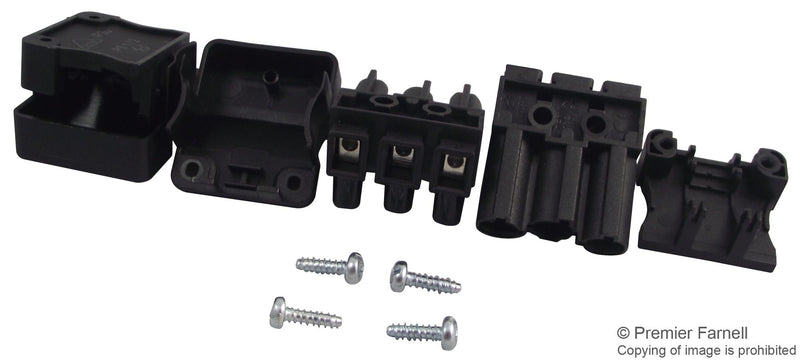 Hylec HYGST-3LPSK Lighting Connector 3 Contacts Plug Receptacle 1 Rows