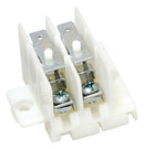 HYLEC HY508/2 V/3F TERMINAL BLOCK, 2P, M4 SCREW, 3 TABS